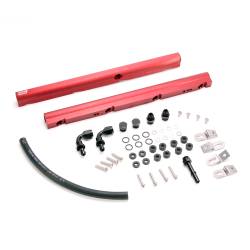 BBK Performance Parts - BBK Performance High Flow Billet Fuel Rails Red 1997-04 GM LS1 5018 - Image 49