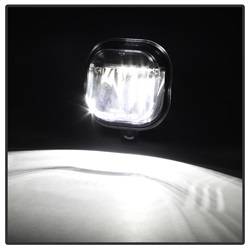 Spyder Auto - Spyder Auto 5081100 LED Fog Lights Black/Clear for 11-14 Super Duty - Image 2