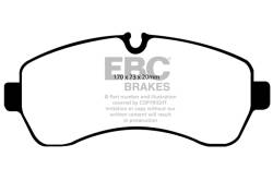 EBC Brakes - EBC Brakes UD1268 Ultimax Brake Pads - Image 1