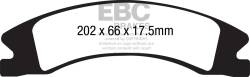 EBC Brakes - EBC Brakes UD1565 Ultimax Brake Pads - Image 1