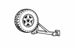 Wheels, Tires & Accessories - Spare Tire Carriers