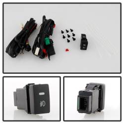 Spyder Auto - Spyder Auto 5087034 OEM LED Fog Light w/OEM Fit Switch Clear for 19-21 Civic - Image 2