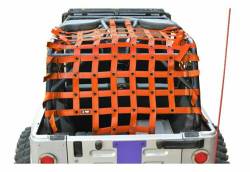 Steinjager - Steinjager Rear Teddy Top Cargo Net-Orange for 03-06 Wrangler LJ J0047379 - Image 1