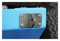 Steinjager - Steinjager Front/Rear Bumper D-Ring Mounts-Gray Hammer for Jeep JK J0045338 - Image 2