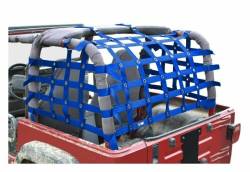 Steinjager - Steinjager Rear Teddy Top Cargo Net-Blue for Wrangler TJ J0047018 - Image 2