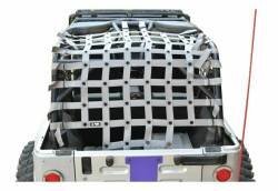 Steinjager - Steinjager Rear Teddy Top Cargo Net-Gray for 03-06 Wrangler LJ J0047378 - Image 1