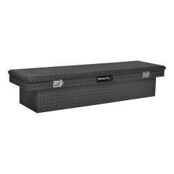 TrailFX - TrailFX 110722 Crossover Tool Box Single Lid 19"x72"x13" Black Aluminum - Image 1
