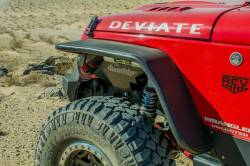 DV8 Offroad - DV8 Offroad FENDB-02 Wide Fender Flares Front & Rear for 07-18 Jeep Wrangler JK - Image 4