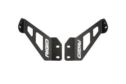 Rigid Industries - Rigid Industries 20" LED Light Hood Mount Brackets for Wrangler JL 41664 - Image 1