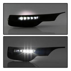 Spyder Auto - Spyder Auto 5083050 LED Fog Lights Black/Clear for 16-17 Accord Sedan - Image 9