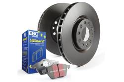 EBC Brakes - EBC Brakes S20K1466 S20 Kits UltiMax & Plain Rotors for 94-97 Civic Del Sol - Image 2