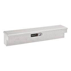 TrailFX - TrailFX 160721 Side Mount Tool Box 72x11-1/4x11" Bright Aluminum Single Lid - Image 1