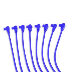 Taylor Cable - Taylor Cable 74602 8mm Spiro Pro Ignition/Spark Plug Wire Set Custom Fit Blue - Image 1