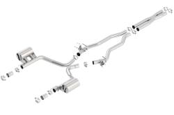 Borla - Borla 140672 ATAK Cat-Back Exhaust System for 15 Charger - Image 1