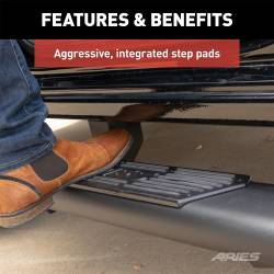 ARIES - ARIES 2558011 AscentStep Running Boards w/Mounting Brackets - Image 7