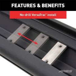 ARIES - ARIES 2558012 AscentStep Running Boards w/Mounting Brackets - Image 7