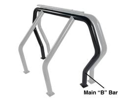Go Rhino - Go Rhino 96002B Rhino Bed Bars Rear Main B-Bar - Image 1