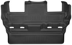 Husky Liners - Husky Liner Weatherbeater 3rd Row Floor Liners Black Suburban/Yukon XL 19301 - Image 1