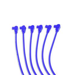 Taylor Cable - Taylor Cable 74616 8mm Spiro Pro Spark Plug Wire Set w/HEI Custom Fit Blue - Image 1