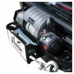 Westin - Westin 46-20055 MAX Winch Mount License Plate Relocator for Roller Fairlead - Image 3