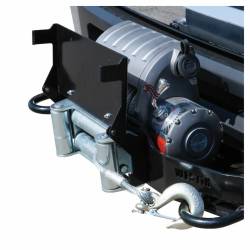 Westin - Westin 46-20055 MAX Winch Mount License Plate Relocator for Roller Fairlead - Image 4