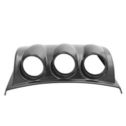 AutoMeter - AutoMeter 20009 Triple Dash Pod Mount Black 2-1/16" - Image 2