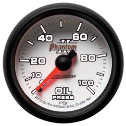 AutoMeter - AutoMeter 7521 Phantom II Mechanical Oil Pressure Gauge 0-100 PSI 2-1/16" - Image 2
