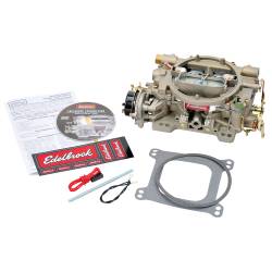 Edelbrock - Edelbrock 1409 Performer Marine Carb 600 CFM 4-Barrel Square Electric Choke - Image 1