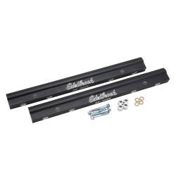 Edelbrock - Edelbrock 3659 Fuel Rail Kit for Big-Block Chevy -8 AN Black Finish - Image 1