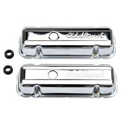 Edelbrock - Edelbrock 4486 Signature Series Valve Covers for Buick 3.8L & 4.1L V6 77 & Later - Image 1