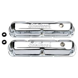 Edelbrock - Edelbrock 4495 Signature Series Valve Covers for Chrysler 318-340-360 V8 65-91 - Image 1