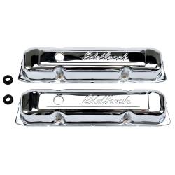 Edelbrock - Edelbrock 4491 Sig-Series Valve Covers for Chrysler 361-383-400-413-426-440 V8 - Image 1