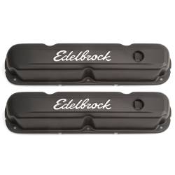 Edelbrock - Edelbrock 4473 Signature Series Valve Covers for Chrysler 318-340-360 V8 65-91 - Image 1