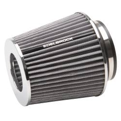 Edelbrock - Edelbrock 43642 Pro-Flo Univ. White Medium Conical Air Filter 3"/3.5"/4" Inlet - Image 1