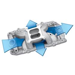 Edelbrock - Edelbrock 7561 RPM Air-Gap Big Block Chevy 2-O Intake Manifold - Image 3