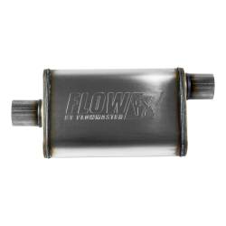 Flowmaster - Flowmaster FlowFX Series 2.5" Offset/Center Muffler-Stainless 71226 - Image 2