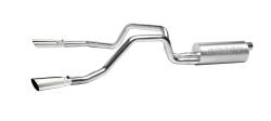 Gibson Performance Exhaust - Gibson Performance Split Rear Cat-Back Exhaust System Aluminized 6565 - Image 1