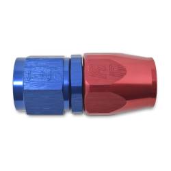 Russell - Russell 610030 Full Flow Hose End Straight End Red/Blue -08AN - Image 1