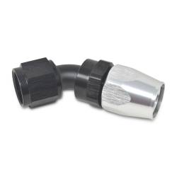 Russell - Russell 610093 Full Flow Hose End 45-DEG End Black/Silver -06AN - Image 2