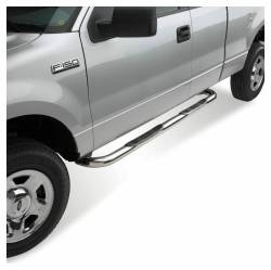 Westin - Westin 23-2790 Polished E-Series 3" Nerf Bars for 05-11 Dodge Dakota Quad Cab - Image 4