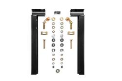 RealTruck Backrack - Backrack 30221TB 21" Toolbox Hardware Kit Black for 17-25 Ford F250/F350/450 SD - Image 1