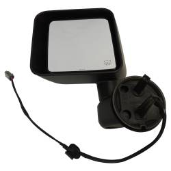 Crown Automotive Jeep Replacement - Crown 5182175AA Power & Heated Left Door Mirror for 11-13 Jeep Wrangler JK - Image 1