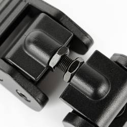 Rugged Ridge - Rugged Ridge Adjustable Aluminum Hood Catch Kit Black 11210.17 - Image 3