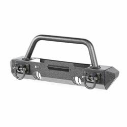 Rugged Ridge - Rugged Ridge 11540.51 XHD Winch Mount Front Bumper Black for 07-18 Wrangler JK - Image 1