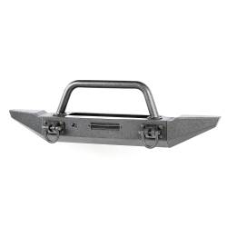 Rugged Ridge - Rugged Ridge XHD Winch Mount Front Bumper Kit Black for CJ/YJ/TJ 11540.57 - Image 1