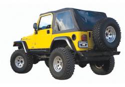 Rampage - Rampage 109535 Frameless Trail Top w/Tinted Window for 97-06 Jeep Wrangler TJ - Image 1
