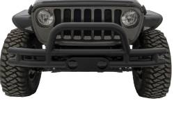 Rampage - Rampage 86620 Front Double Tube Bumper w/Hoop for Jeep Wrangler JK/JL - Image 2