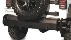 Rampage - Rampage 99610 TrailRam Rear Bumper for 07-18 Jeep Wrangler JK Unlimited - Image 2