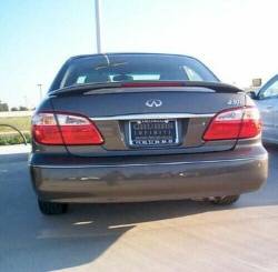 Dallas Automotive Restyling - DAR FG-048 for Hyundai Sonata Post Mount Rear Spoiler Unpainted Lighted - Image 1
