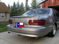 Dallas Automotive Restyling - DAR FG-641 Chevrolet Caprice/Impala SS Lip Mount Rear Spoiler Unpainted - Image 1